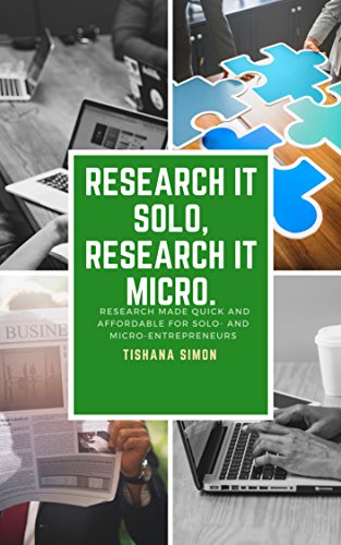 Research It Solo, Research It Micro : Tishana Simon