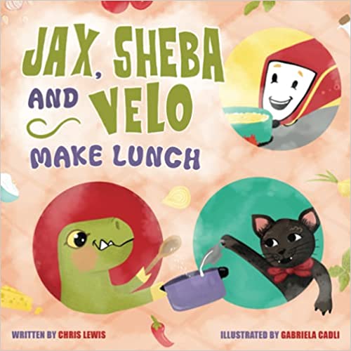 Jax, Sheba and Velo Make Lunch : Chris Lewis